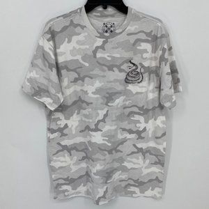 Howitzer Mens Grey Camo T-Shirt